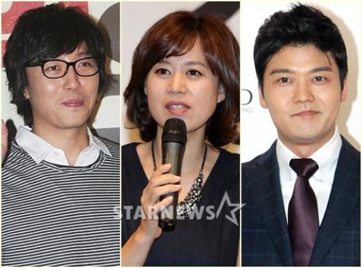 (왼쪽부터) 탁재훈, 박미선, 전현무 ⓒ사진=스타뉴스, 이기범 기자, 홍봉진 기자