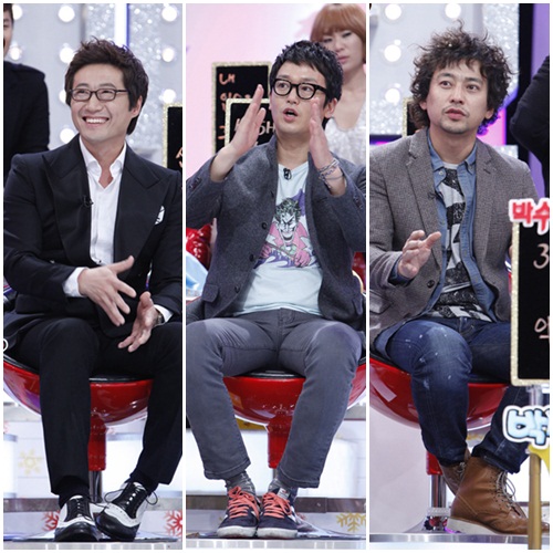 (왼쪽부터) 박신양, 김정태, 김형범 <ⓒ사진=SBS>