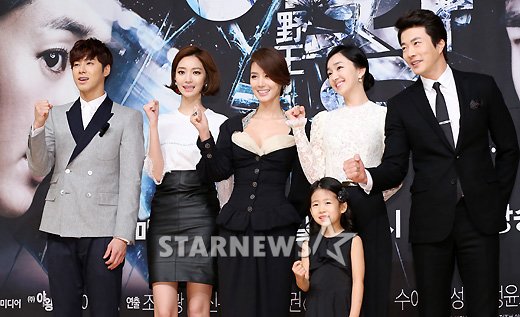 SBS 드라마 '야왕' 출연진 ⓒ사진=홍봉진 기자 honggga@