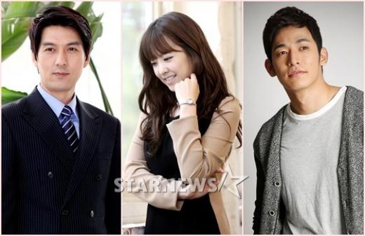 (왼쪽부터) 이필모, 박보영, 정석원 ⓒ사진=이동훈 기자, 홍봉진 기자 