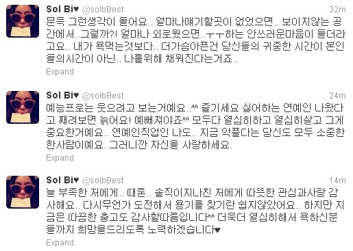 <사진=솔비 트위터>