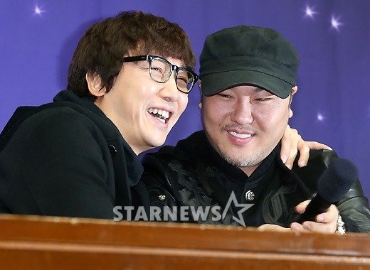 탁재훈(좌) 용감한 형제(우)ⓒ홍봉진 기자
