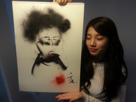 miss A’s Suzy has a talent for drawing