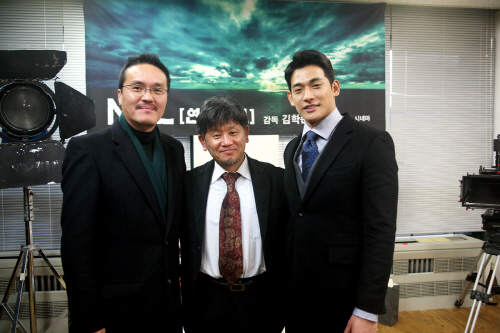 배우 최종환, 감독 김학순, 배우 정석원 (왼쪽부터) <사진제공=로제타시네마>