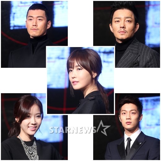 장혁, 이범수, 윤두준, 임수향(좌측 맨 위부터 시계방향), 이다해(가운데)ⓒ스타뉴스