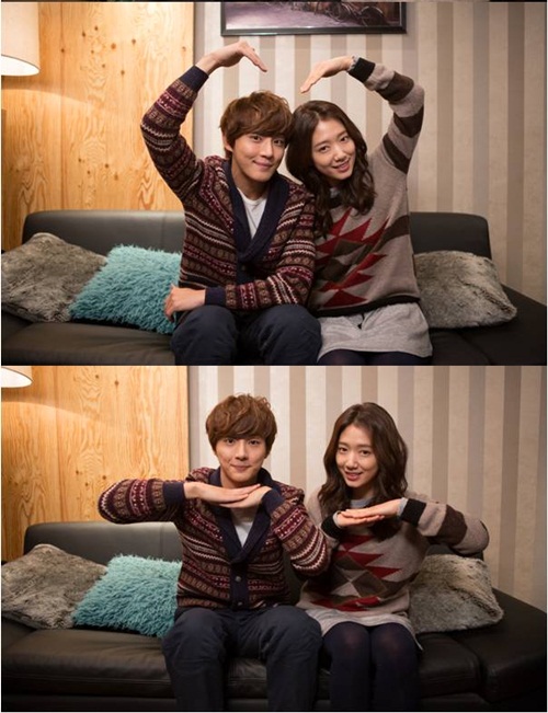 윤시윤(왼쪽)과 박신혜 ⓒ사진=CJ E&M제공 