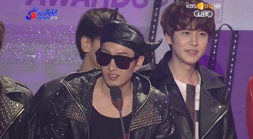 KBS Joy 제2회 가온차트 K-POP어워드 방송화면 