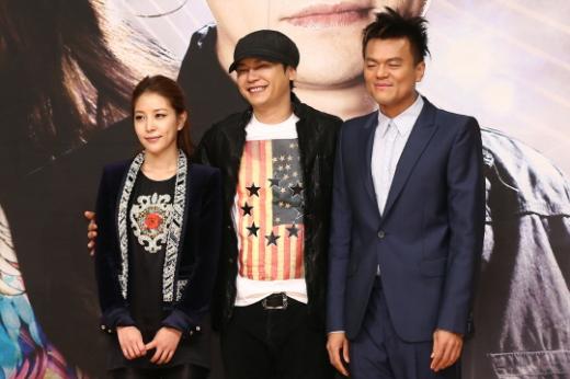 (왼쪽부터) SBS '서바이벌 오디션-K팝스타' 심사위원 보아, 양현석, 박진영 ⓒ사진=임성균 기자 tjdrbs23@