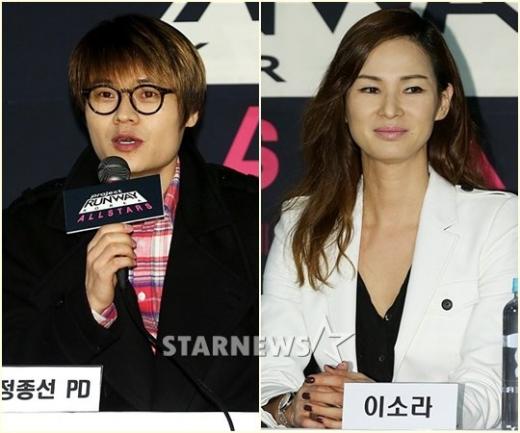 정종선PD(왼쪽)과 방송인 이소라 ⓒ이동훈 기자 