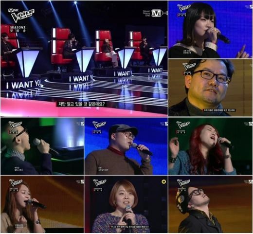 < 방송캡처=Mnet '엠넷 보이스코리아2' ><br /><br />
