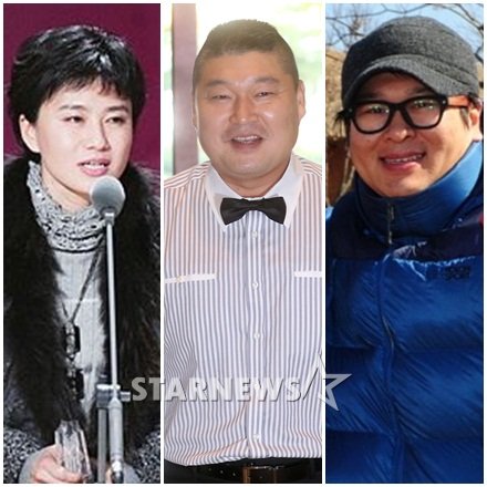 문은애 작가 강호동 최재영 작가 (왼족부터)