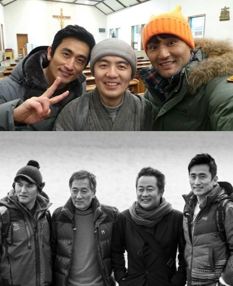 (위부터) SBS '땡큐'에 출연했던 배우 차인표. 혜민스님, 박찬호, 만화가 이현세, 사진작가 김중만 ⓒ사진=혜민 스님 트위터, SBS