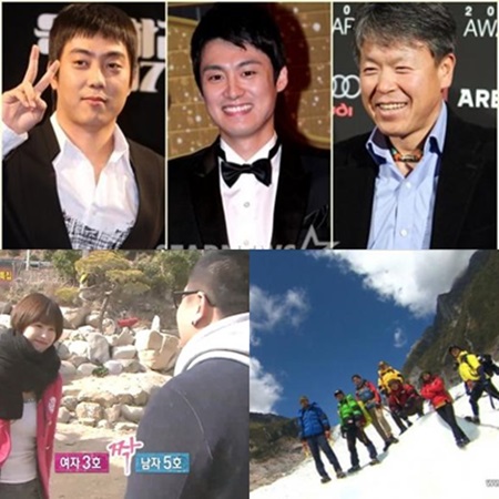 (위부터) SBS '땡큐' 새 게스트 은지원, 오상진, 엄홍길, '짝', '정글의 법칙' 방송화면 ⓒ사진=스타뉴스, SBS