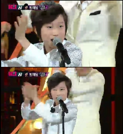 <화면캡처=SBS '일요일이 좋다-K팝스타 시즌2'>