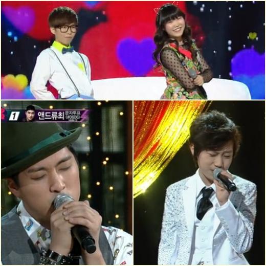 (위부터 시계방향) 악동뮤지션, 방예담, 앤드류최 <방송캡처=SBS '서바이벌 오디션 K팝스타 2'> 