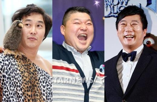 김병관 강호동 이수근(왼쪽부터) ⓒ스타뉴스