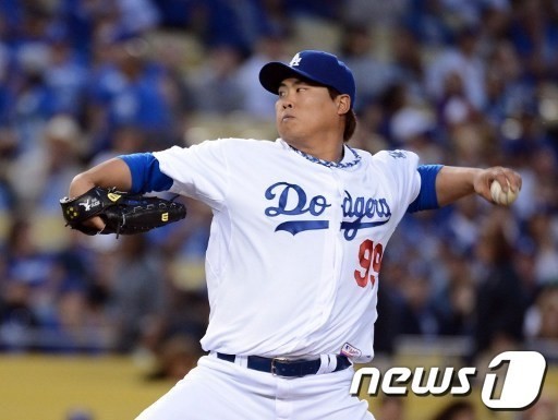 류현진 ⓒAFP=NEWS1