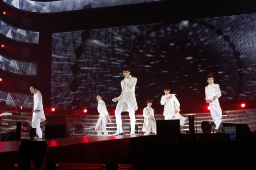 2PM 도쿄돔 공연. 사진제공=JYP엔터테인먼트