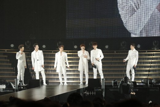 2PM 도쿄돔 공연. 사진제공=JYP엔터테인먼트