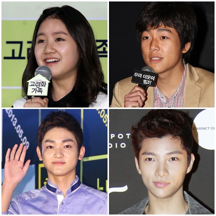 (시계방향) 진지희, 노영학, 오승윤, 박건태/사진=스타뉴스 
