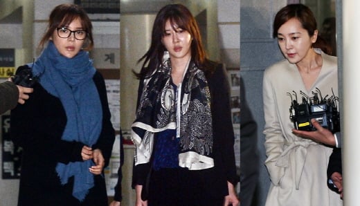(왼쪽부터) 배우 박시연, 장미인애, 이승연 /사진=이기범 기자