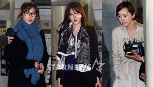 (왼쪽부터) 배우 박시연, 장미인애, 이승연 /사진=이기범 기자