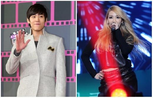 존박(왼)과 씨엘 / 사진= 머니투데이 스타뉴스