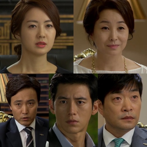 (왼쪽위부터 시계방향) 이요원, 김미숙, 손현주, 고수, 엄효섭 / 사진=SBS 월화드라마 '황금의 제국' 방송화면
