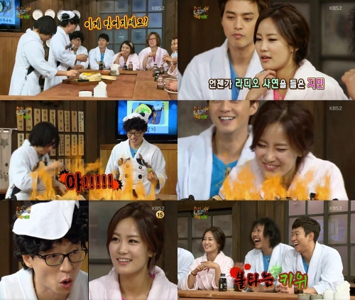 지난 7일 방송된 KBS 2TV '해피투게더3'에 출연한 개그우먼 김지민