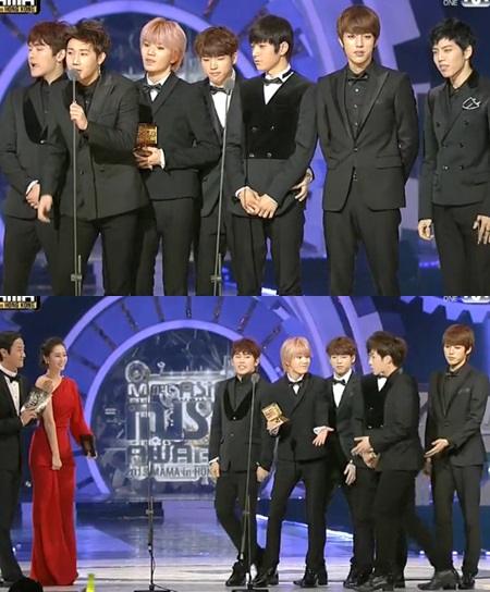 인피니트 / 사진=2013 MAMA 방송화면 캡처 