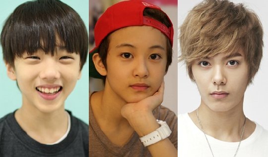 지성, 마크, 한솔(왼쪽부터) /사진제공=SM엔터테인먼트