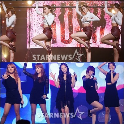 미쓰에이(위)와 원더걸스 / 사진=스타뉴스 