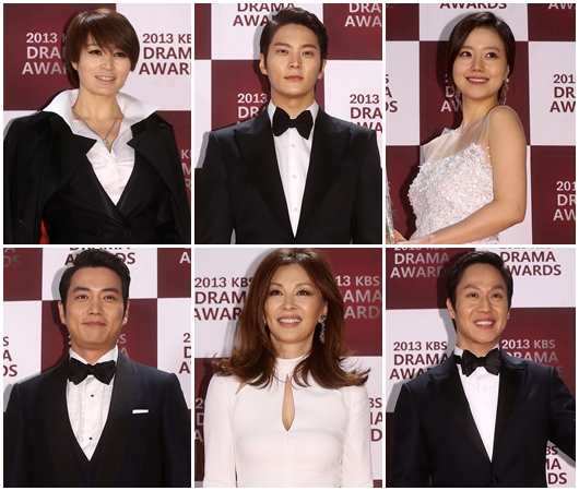 김혜수(사진 좌측 맨 위부터 시계방향으로), 주원, 문채원, 정우, 이미숙, 주상욱 /사진=최부석 기자