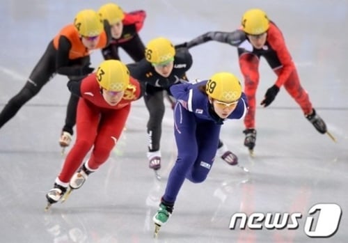 쇼트트랙 여자 1500m에서 은메달을 차지한 심석희. /사진=뉴스1