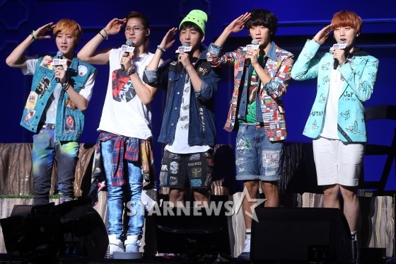 그룹 B1A4/사진=최부석 기자 
