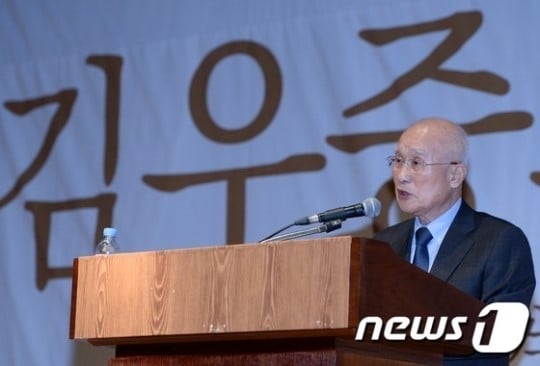 김우중 전 회장. /사진=News1<br /><br />
<br /><br />
