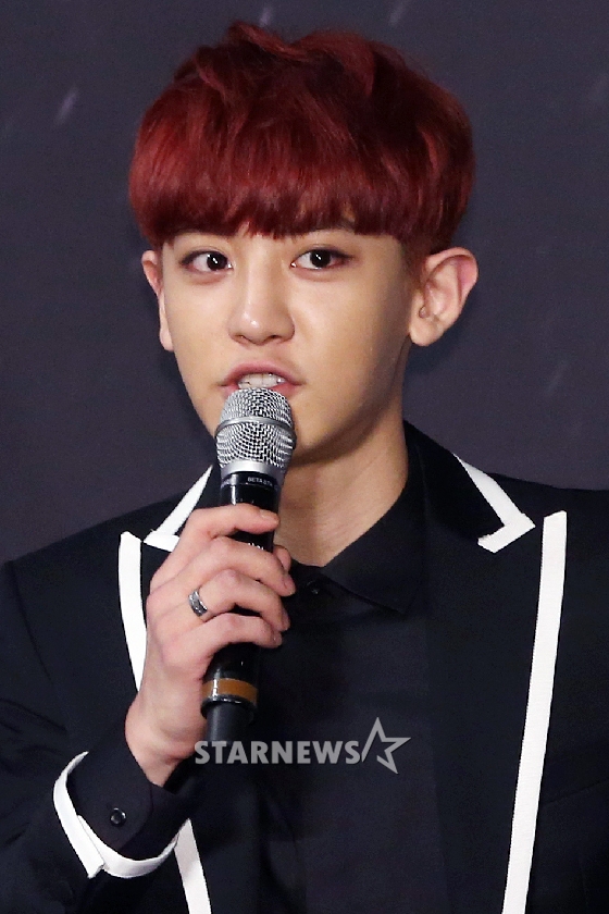 엑소 멤버 찬열 /사진=최부석 기자