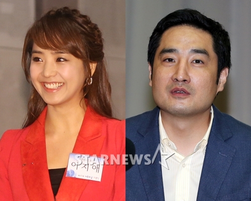 방송인 이지애(좌)와 강용석 변호사/사진=스타뉴스