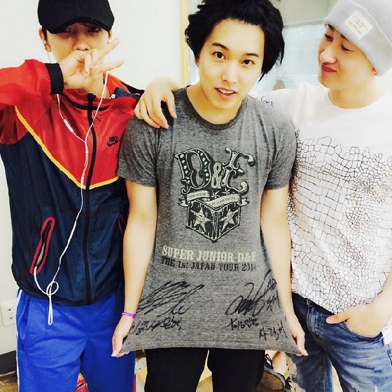 (왼쪽부터)동해,성민,은혁/사진=은혁 인스타그램