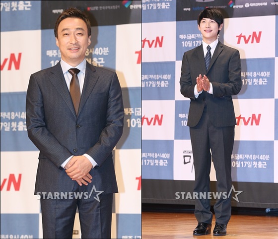 (왼쪽부터) 이성민, 임시완/사진=이동훈 기자