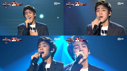 '슈퍼스타K6' 송유빈 /사진='슈퍼스타K6' 방송화면 캡처