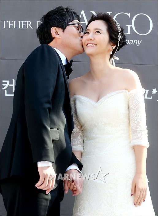 고명환(왼쪽)과 임지은 /사진=홍봉진 기자