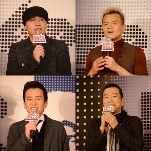 (왼쪽 위부터 시계방향) 양현석, 박진영, 박성훈PD, 유희열 /사진제공=SBS