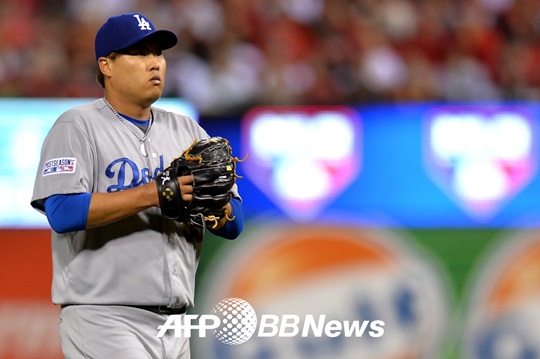 과소평가된 선수로 인정받은 류현진(28, LA 다저스). /AFPBBNews=뉴스1