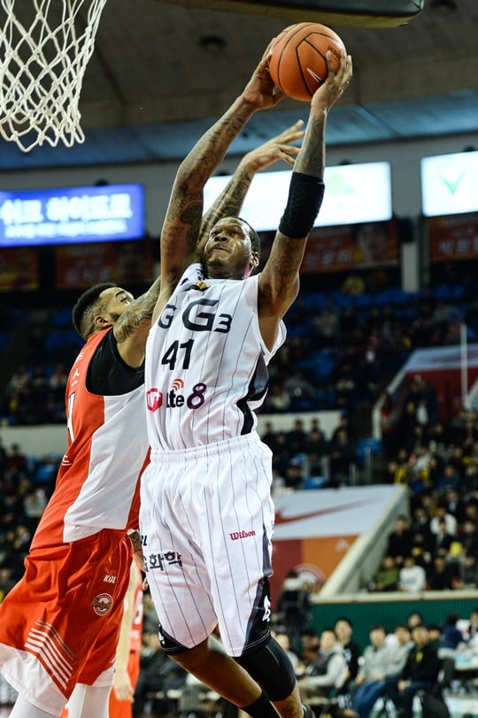 데이본 제퍼슨. /사진=KBL 제공<br /><br />
<br /><br />
