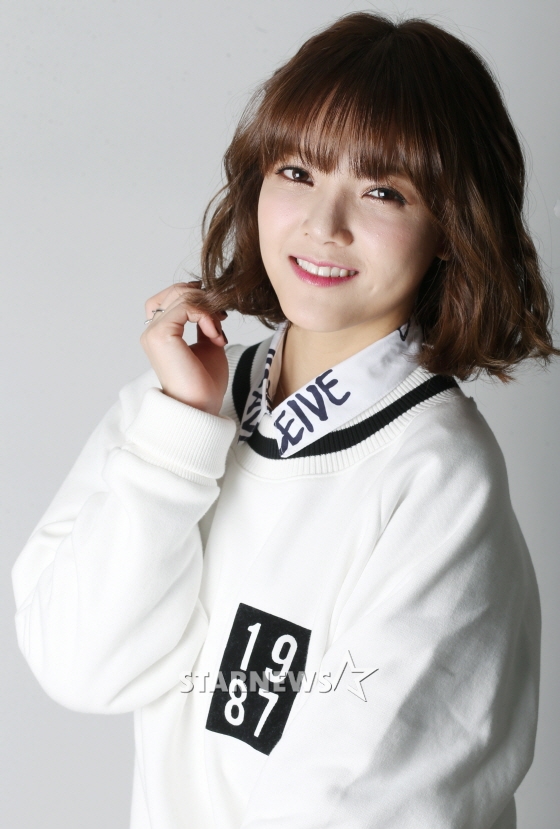 AOA 지민 /사진=이동훈 기자