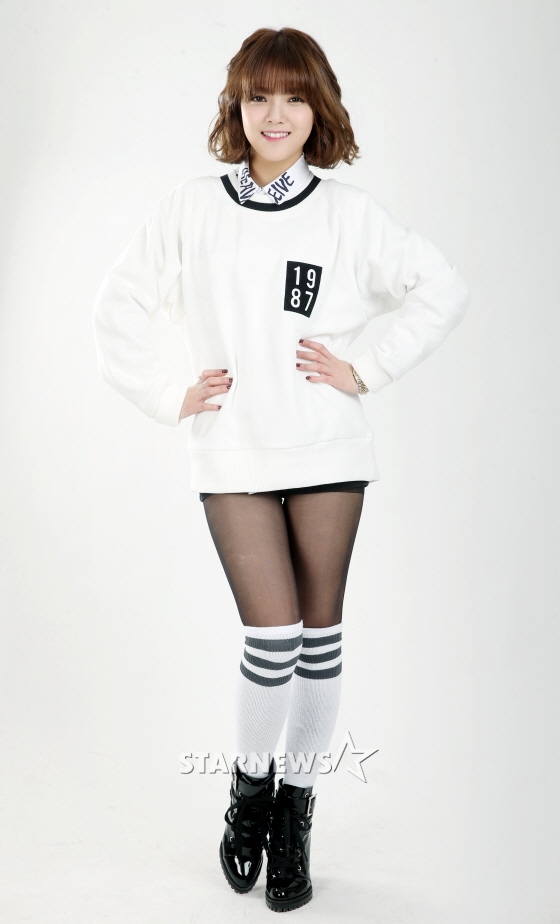 AOA 지민 /사진=이동훈 기자