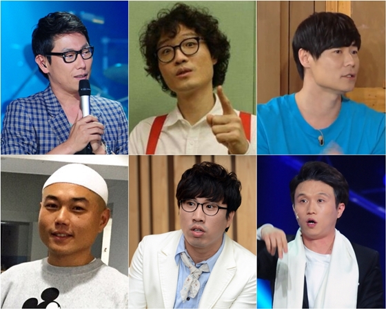 KBS 2TV '인간의 조건3' 출연진 윤종신, 조정치, 최현석, 박성광, 정태호, 정창욱(사진 왼쪽 위부터 시계방향으로)/사진=KBS