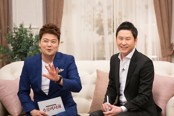사진='수요미식회'의 전현무, 신동엽 / 사진제공=tvN