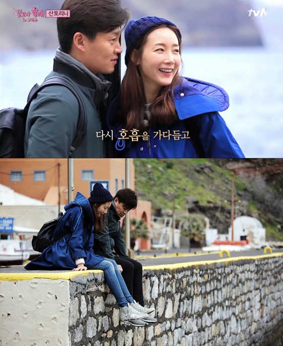 tvN '꽃보다 할배 in 그리스' 짐꾼 이서진과 최지우/사진제공=tvN
